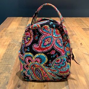 Vera Bradley lunch bag in paisley print
